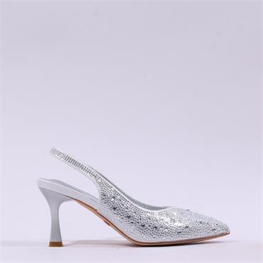Una Healy Sweet Caroline Slingback - Silver Sparkle